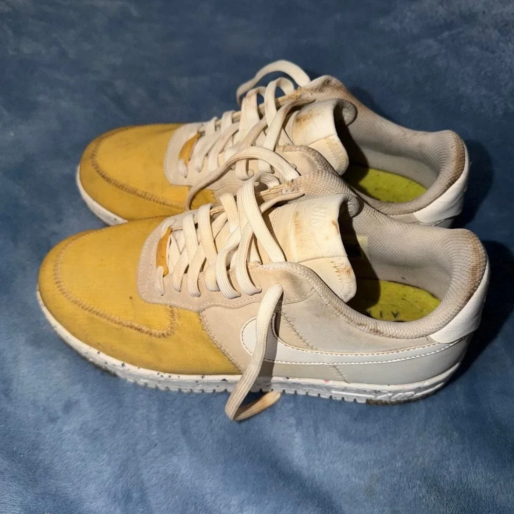 Nike Air Force 1 creator Low '07 'Yellow' Sneakers men size 9.5